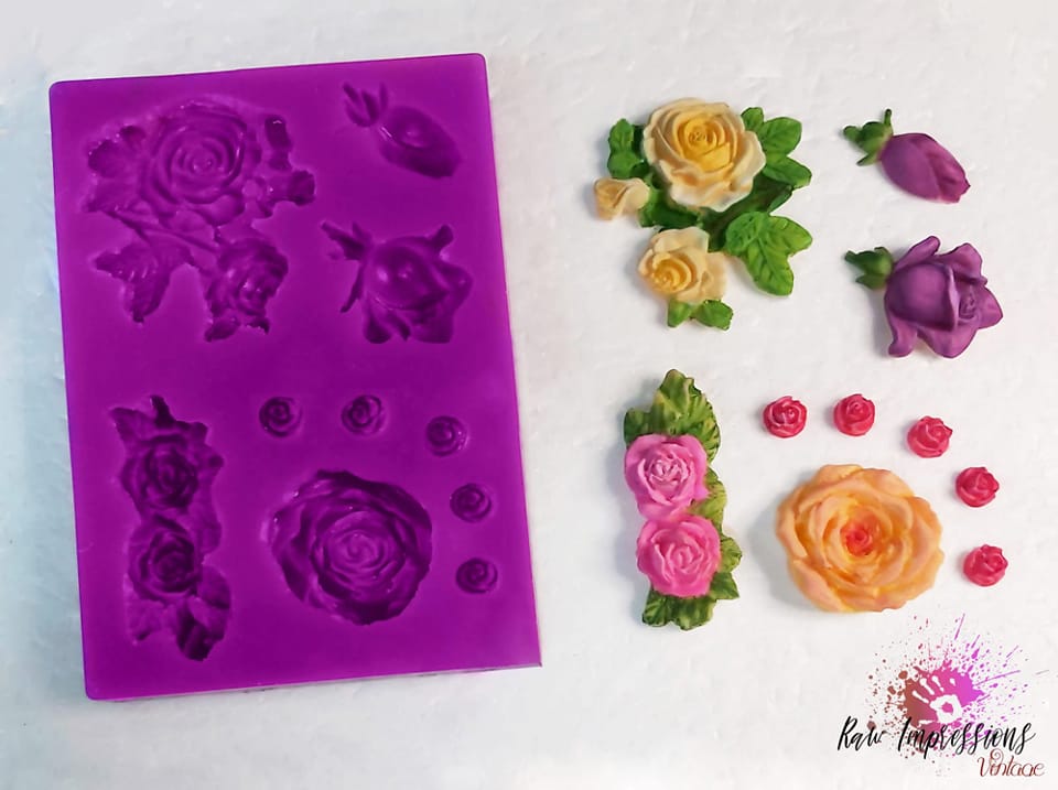 Six Rose Mold