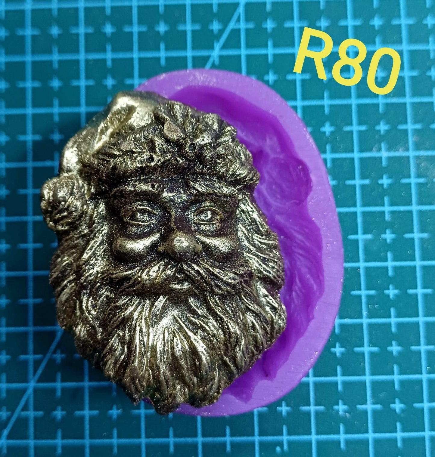Small Santa Face Mold