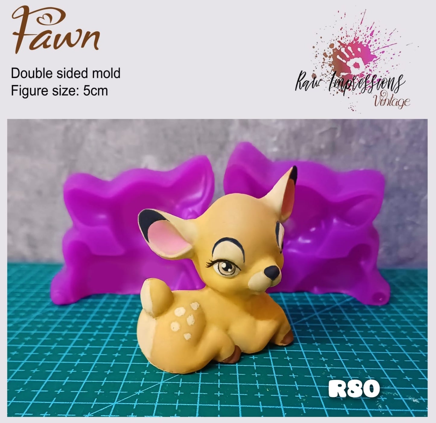 Fawn, Baby deer mold