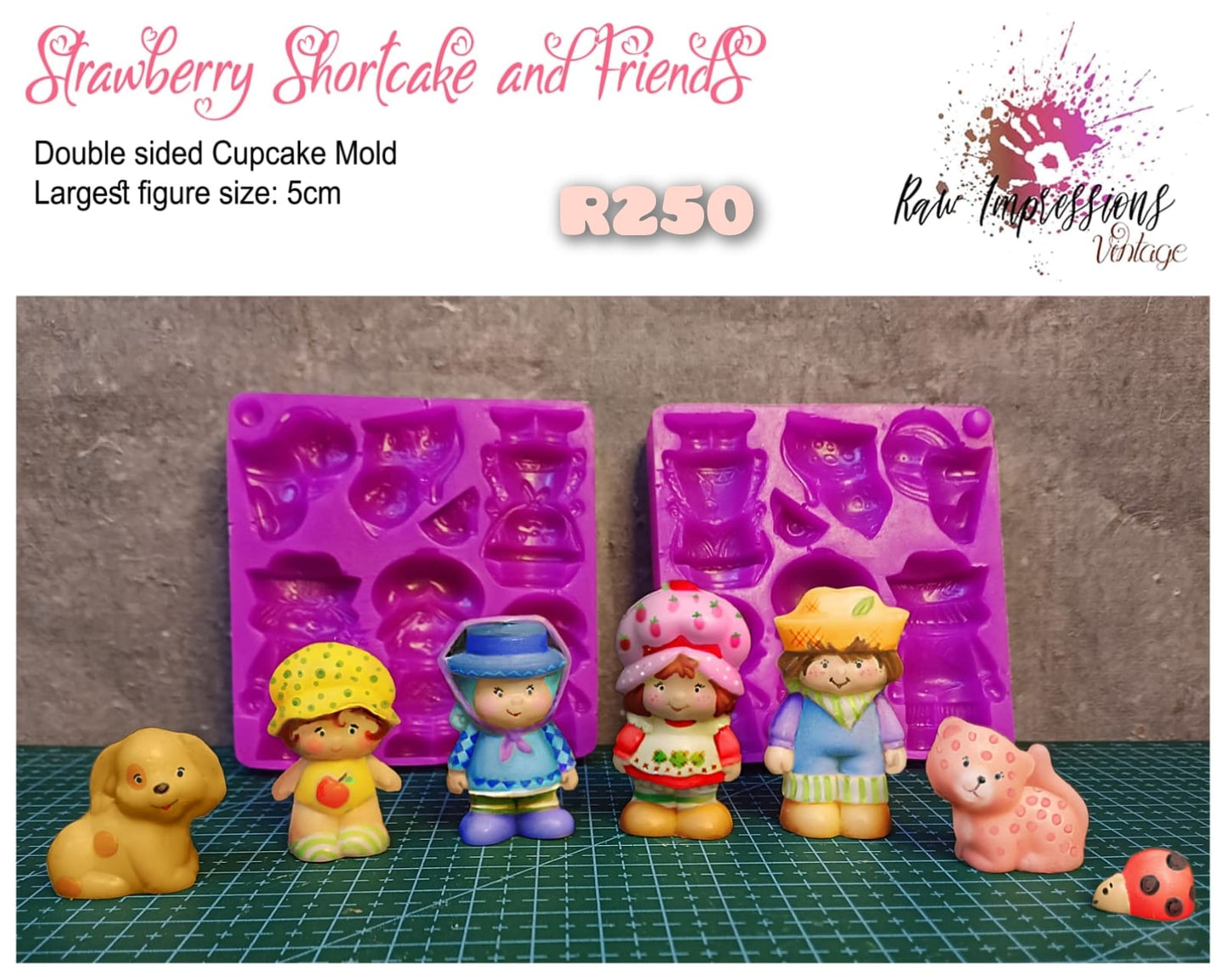 Strawberry Shortcake & Friends Mold