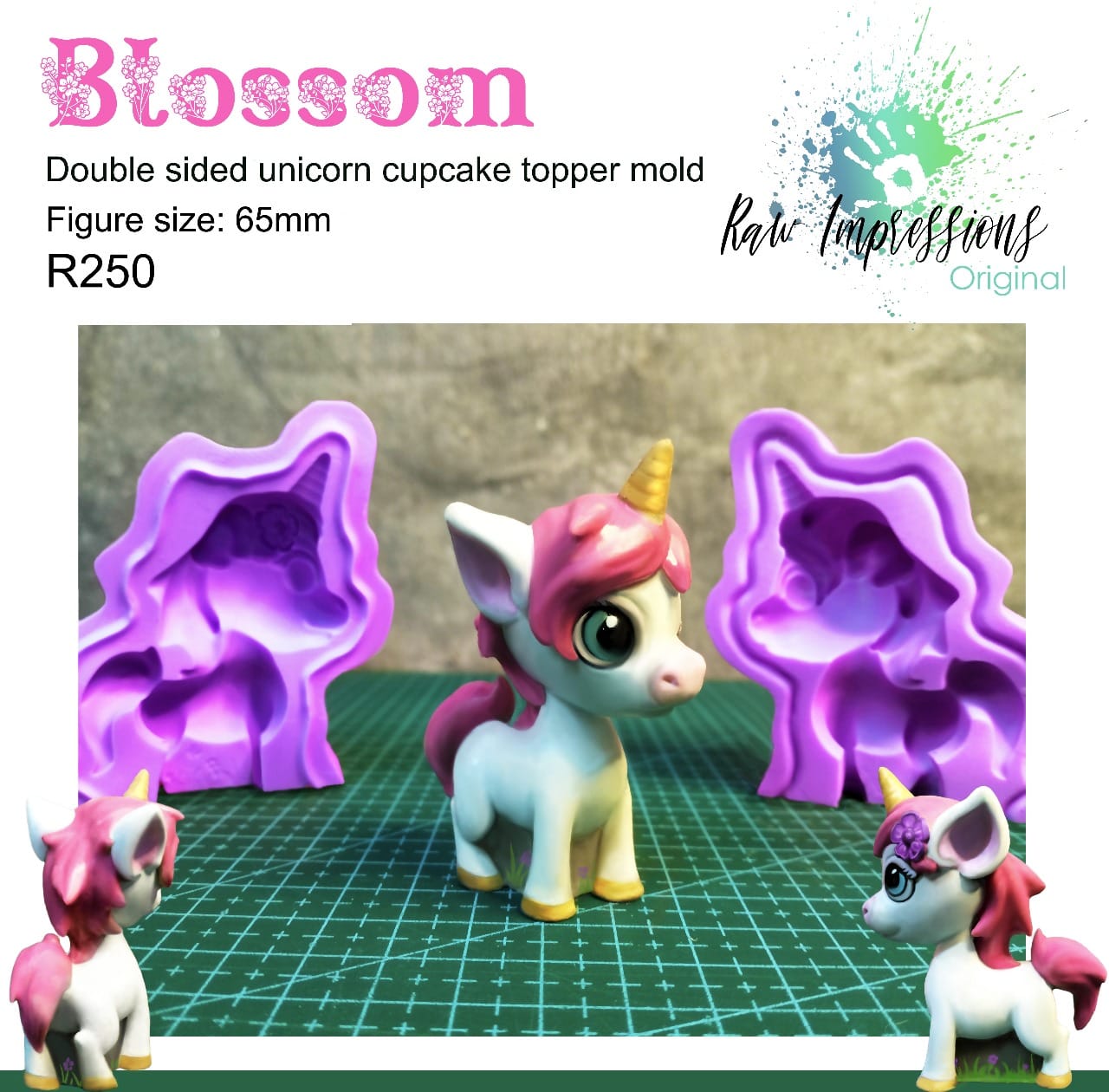 Blossom Unicorn Mold