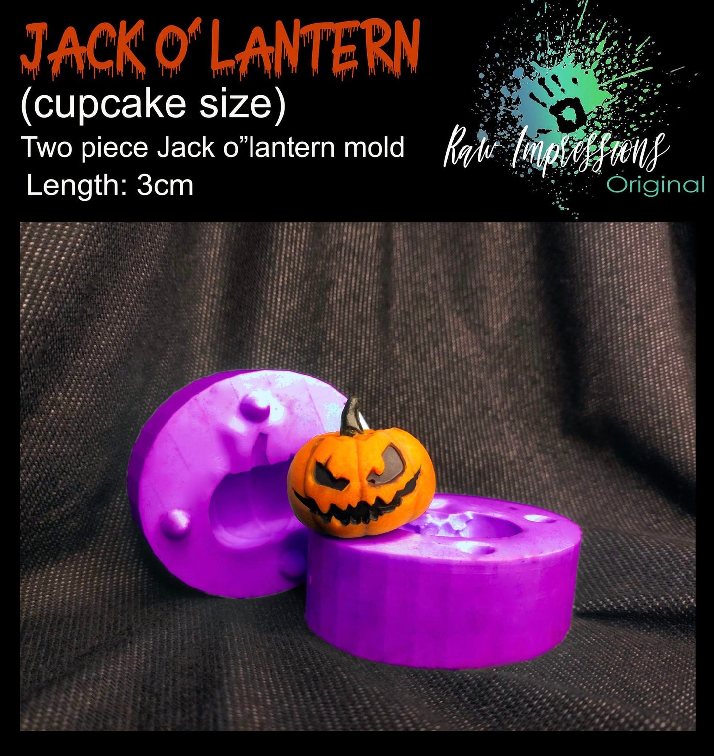 Jack o'Lantern Pumpkin Mold