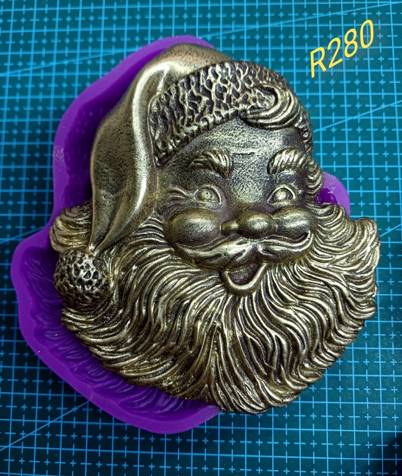 Large Santa Face Mold