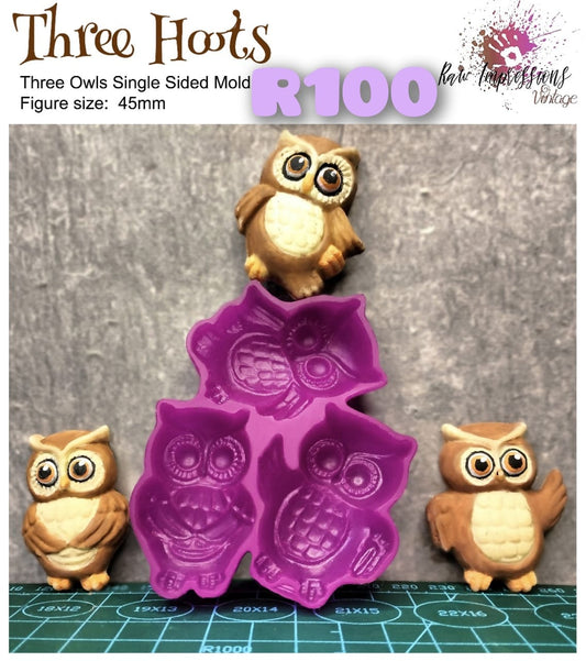 Three Hoots Owl Mold