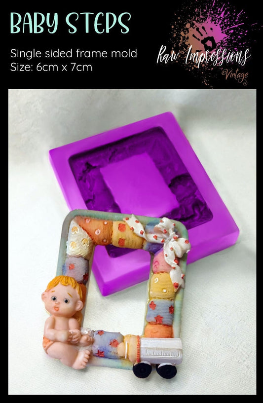 Baby Steps Frame Mold