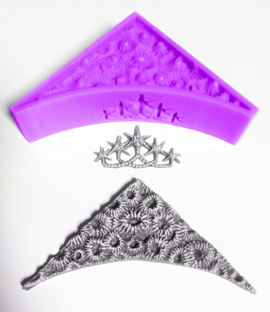 Coral textures and Mermaid Crowns