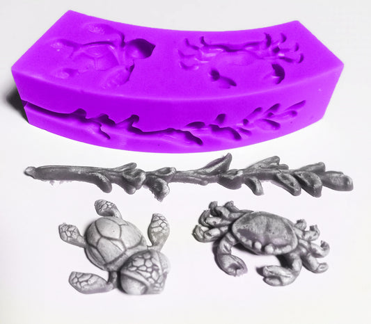 Turtle and Crab Mold