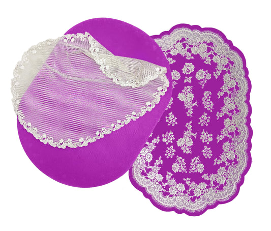 Bella’s Bridal Lace & Veil Mats