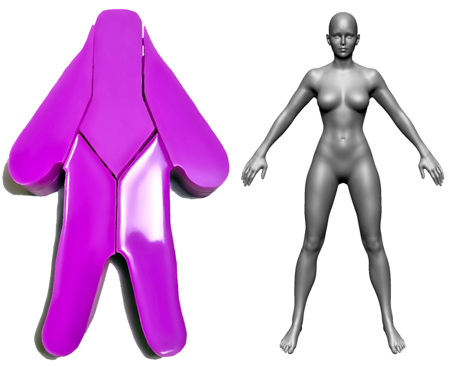 Bella Female Figure Mold