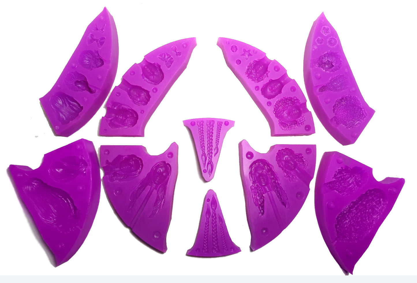 Bella Heads and hair