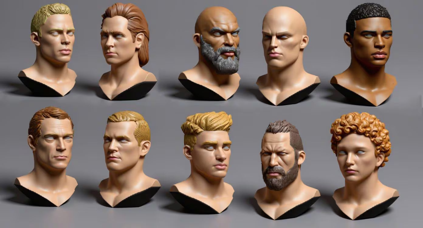 Full Beau Body Mold Set