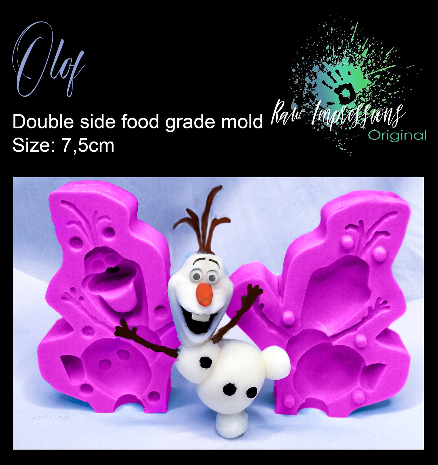 Olof the Snowman mold